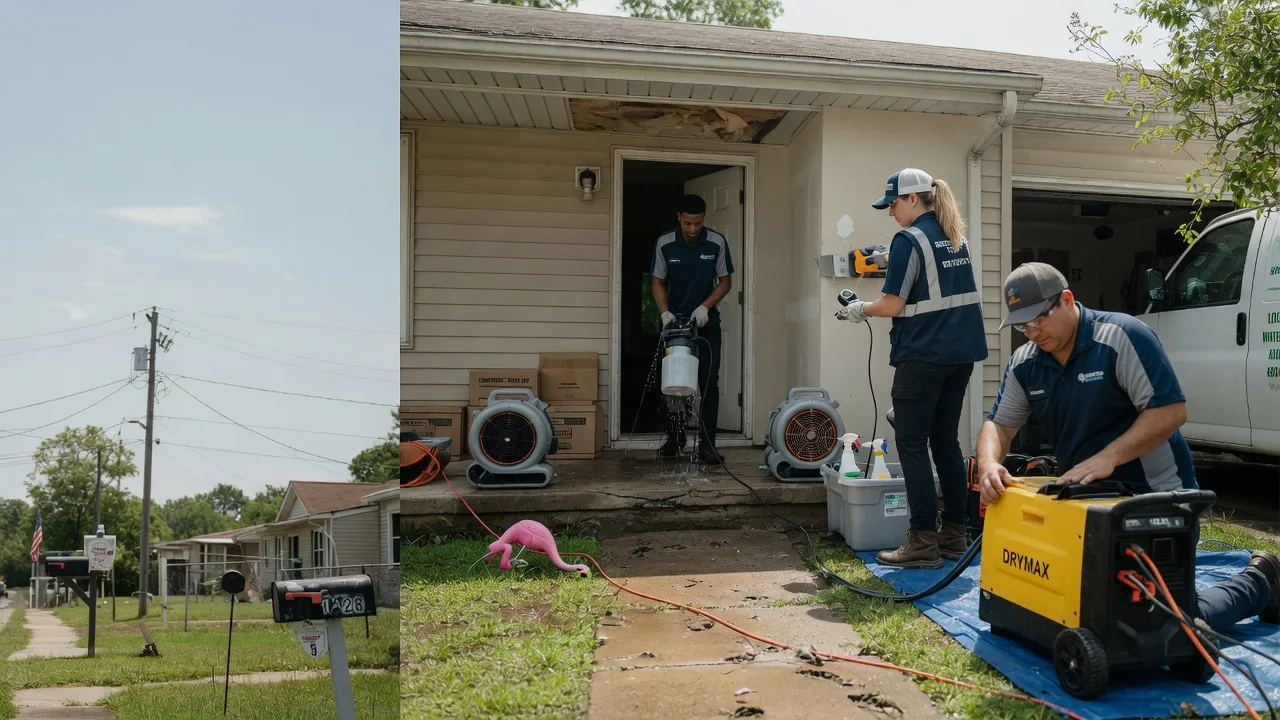 Storm Damage Water Removal in Hillsdale, IN near me